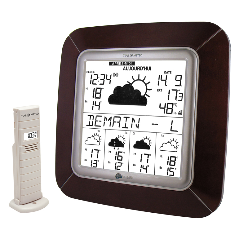 Station Starmétéo LA CROSSE TECHNOLOGY WD9005 CHERRY ARGENT. WD9005IT-CHE-S Station Starmétéo LA CROSSE TECHNOLOGY WD9005 CHERRY ARGENT. WD9005IT-CHE-S