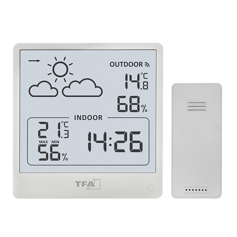 WS351176 BLANC Station simple TFA WS35-1176.02
