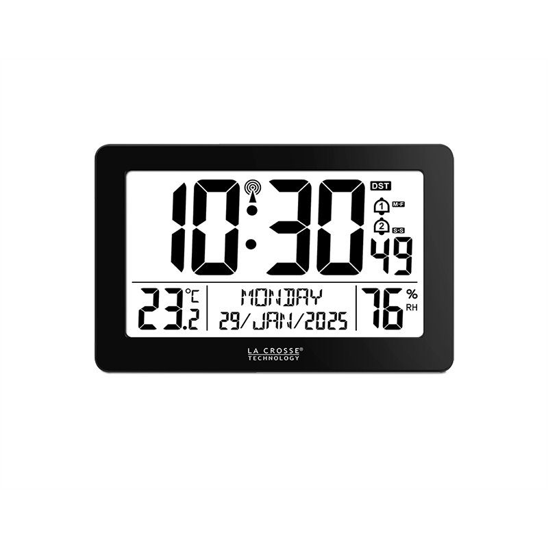 WS8008 NOIR Horloge La Crosse Technology WS8008-BLA