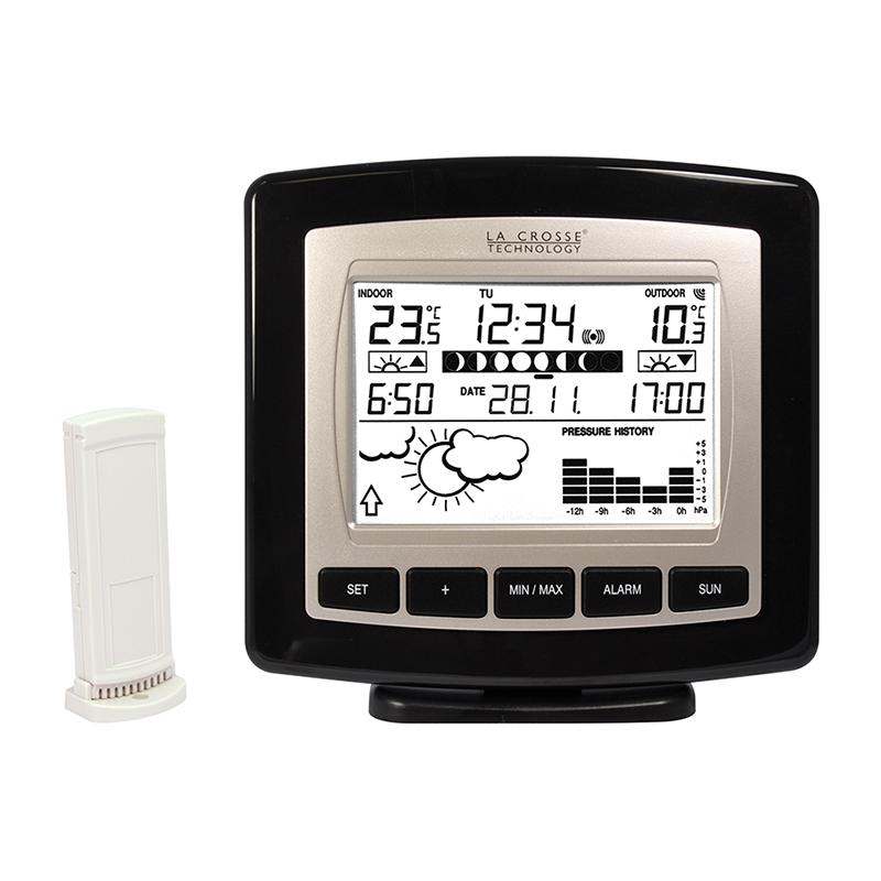 WS9251-DIS NOIR Station simple La Crosse Technology WS9251IT-DIS